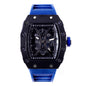 Iced Out 42.5mm Tonneau Watch - 9686-SB