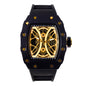 Iced Out 42.5mm Tonneau Watch - 9686-SB