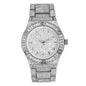 Urban Iced-Out Full Stone 44mm Metal Band Watch - 9689A-MB