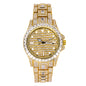 Urban Iced-Out Full Stone 42mm Metal Band Watch - 9690C-MB