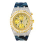 Urban 43mm Silicone Band Watch - 9709A-SB