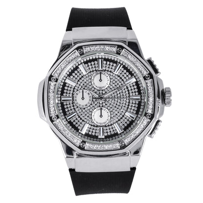 Urban 51mm Silicone Band Watch - 9734-SB