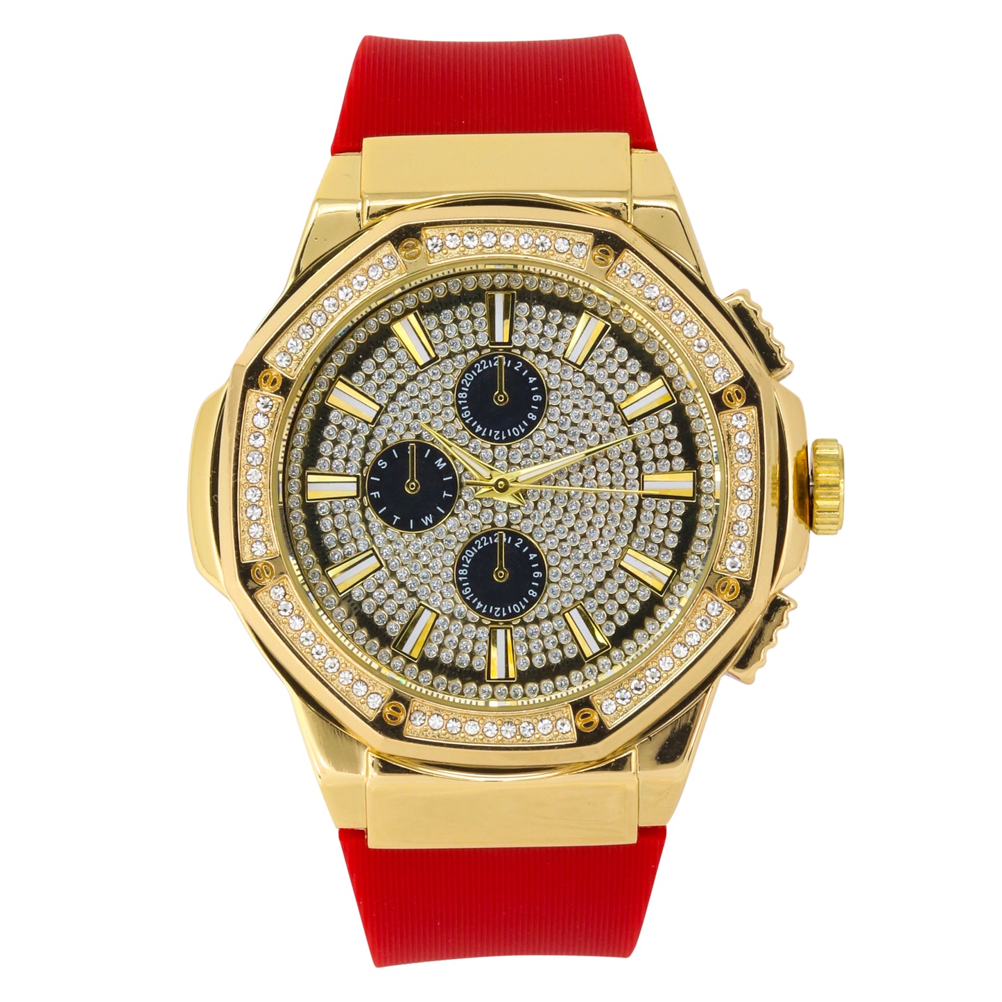 Urban 51mm Silicone Band Watch - 9734-SB