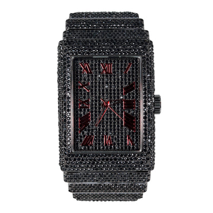 Urban Iced-Out 46mm Chandelier Metal Band Watch - 9832-MB