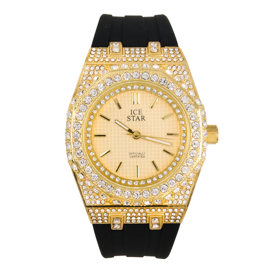 Urban 43mm Silicone Band Watch - 9993-SB