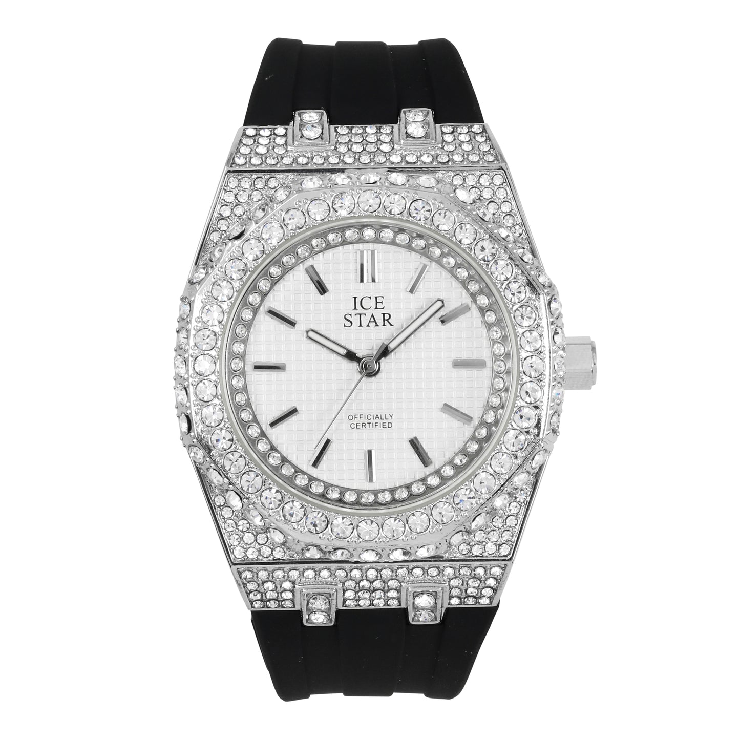 Urban 43mm Silicone Band Watch - 9993-SB