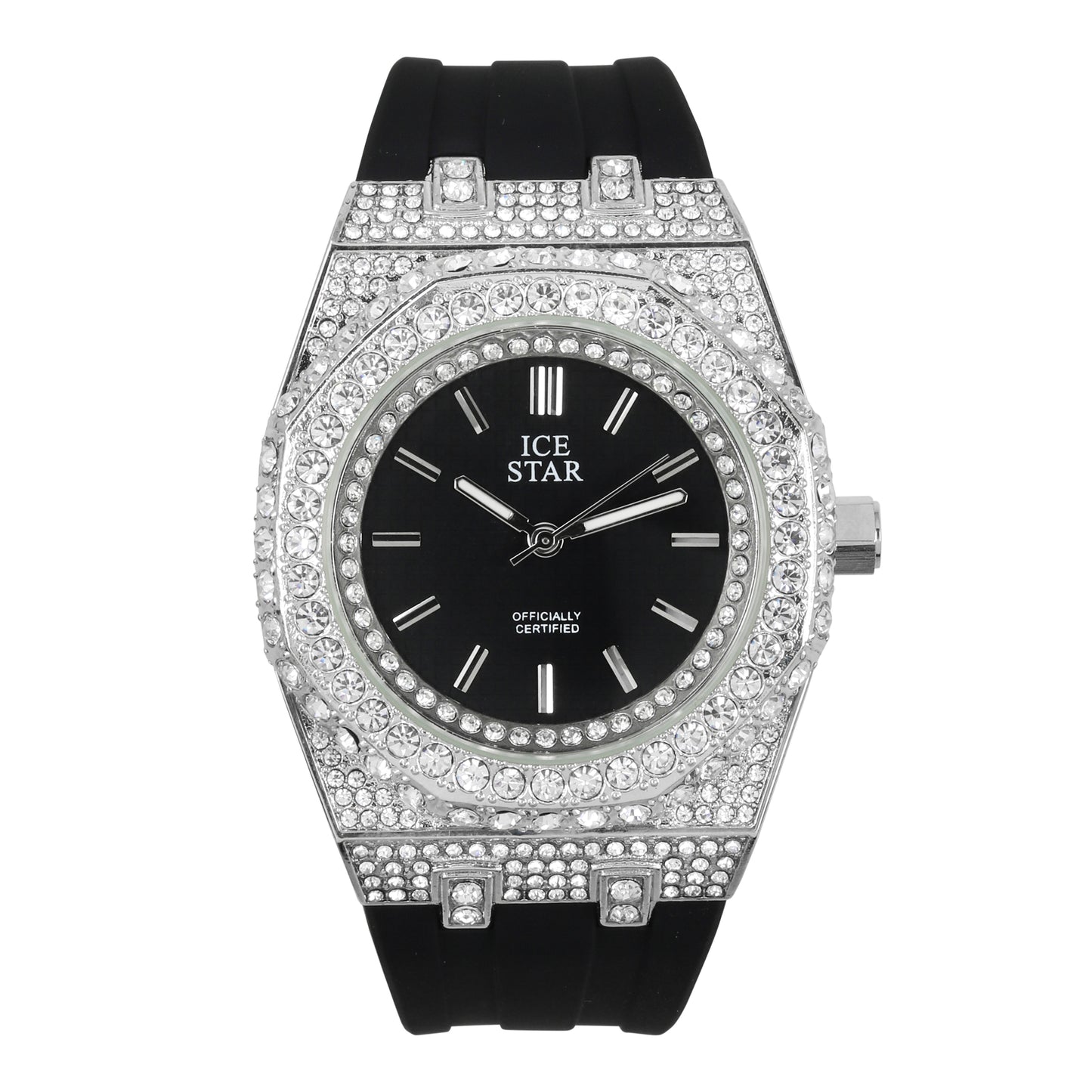 Urban 43mm Silicone Band Watch - 9993-SB