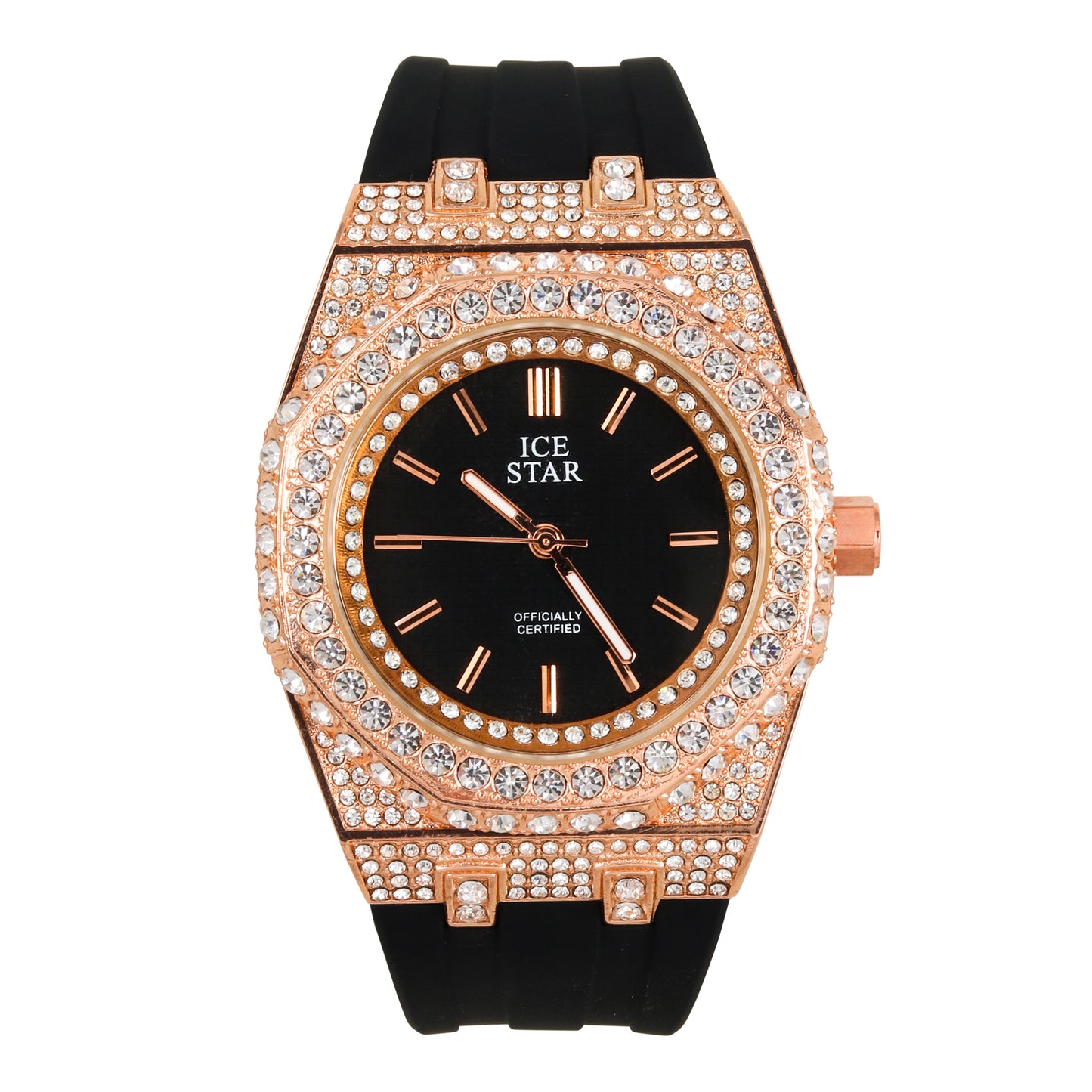 Urban 43mm Silicone Band Watch - 9993-SB