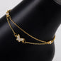 Ladies Butterfly Charm Anklet - AK-201