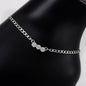 Ladies Cluster Charm Anklet - AK-205