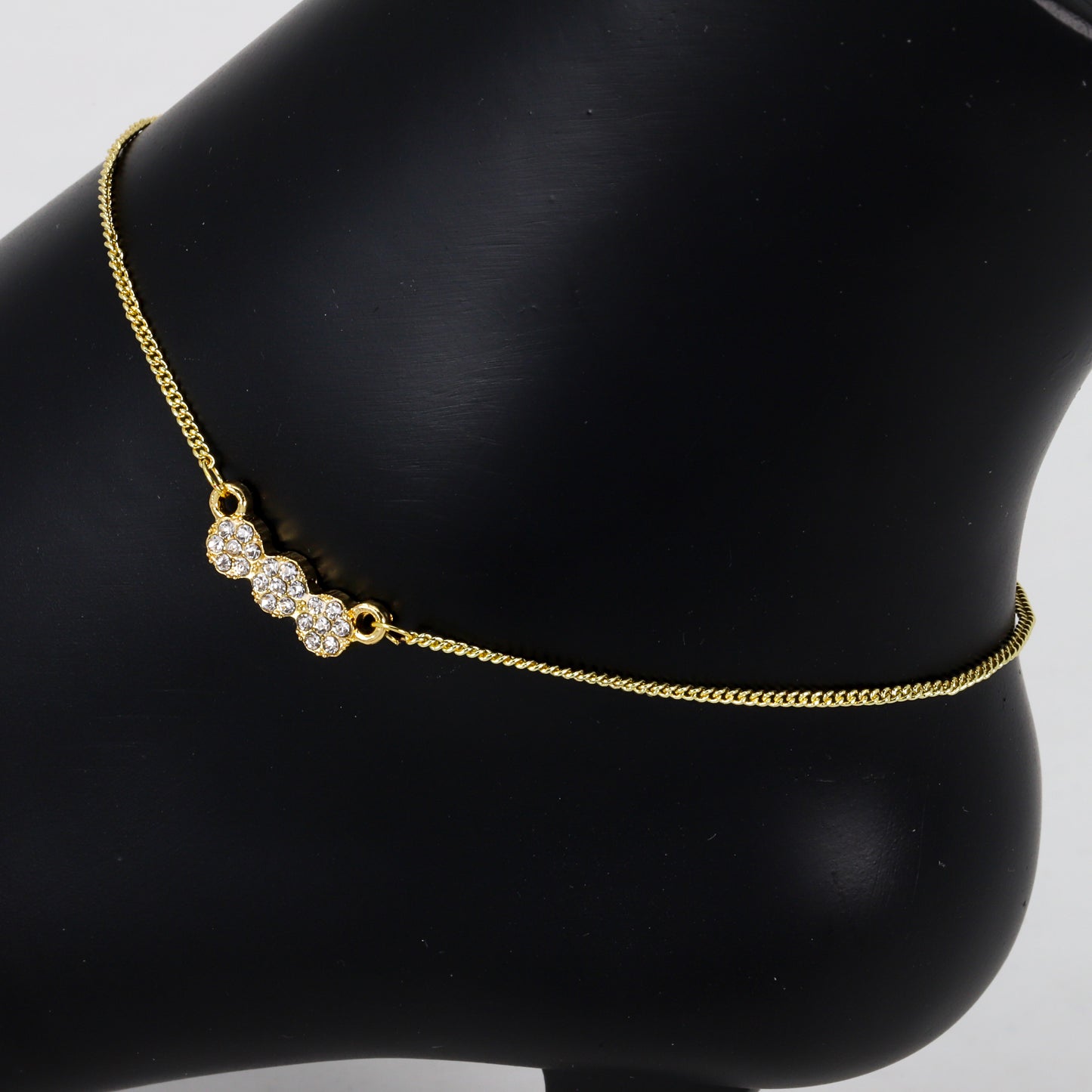 Ladies Cluster Charm Anklet - AK-211