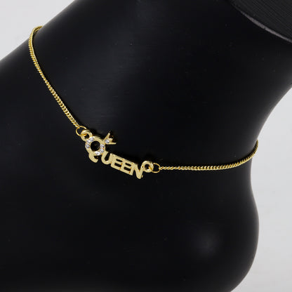 Ladies Queen Anklet - AK-214