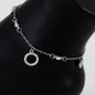 Ladies Round Charm Anklet - AK-215