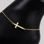 Ladies Cross Charm Anklet - AK-223