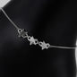 Ladies Star Charm Anklet - AK-224