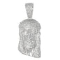 Large Jesus Cubic Zirconia Pendant - BCH-1001*