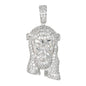 Medium Jesus Cubic Zirconia Pendant - BCH-1003*