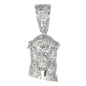 Small Jesus Cubic Zirconia Pendant - BCH-1004*
