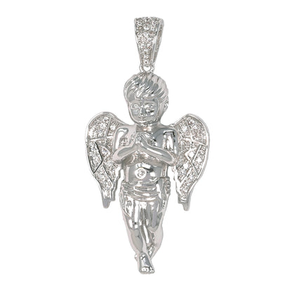 Medium Angel Cubic Zirconia Pendant - BCH-1006*