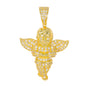 Small Angel Cubic Zirconia Pendant - BCH-1007*