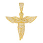 Large Angel Cubic Zirconia Pendant - BCH-1011*