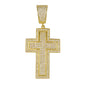 Medium Cross Cubic Zirconia Pendant - BCH-1028*