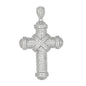 Large Cross Cubic Zirconia Pendant - BCH-1039*