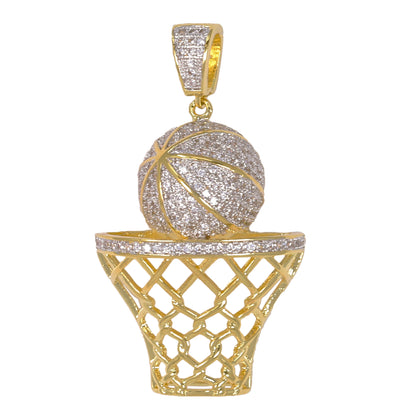 Basketball Pendant - BCH-1050
