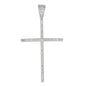 Medium Cross Cubic Zirconia Pendant - BCH-1063*