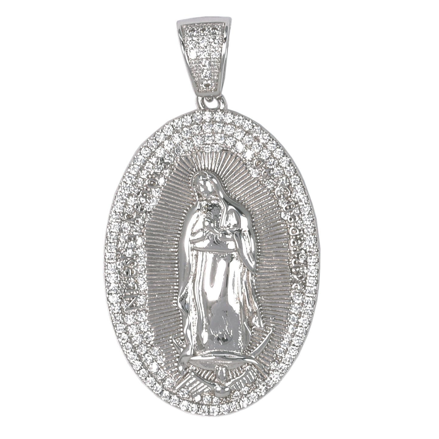 Medium Gualupe Cubic Zirconia Pendant - BCH-1090*