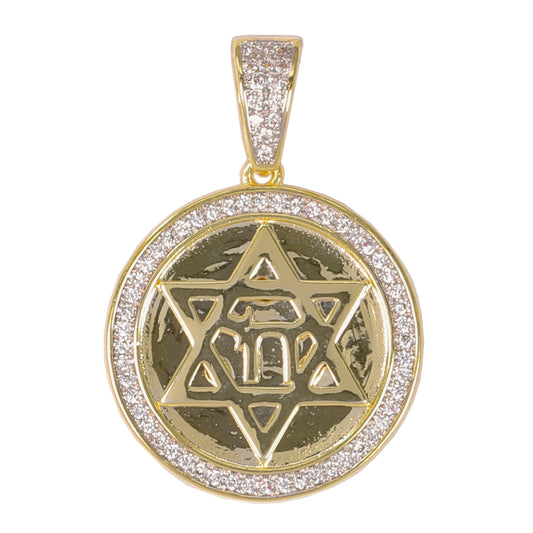 Small Star Cubic Zirconia Pendant - BCH-1112*