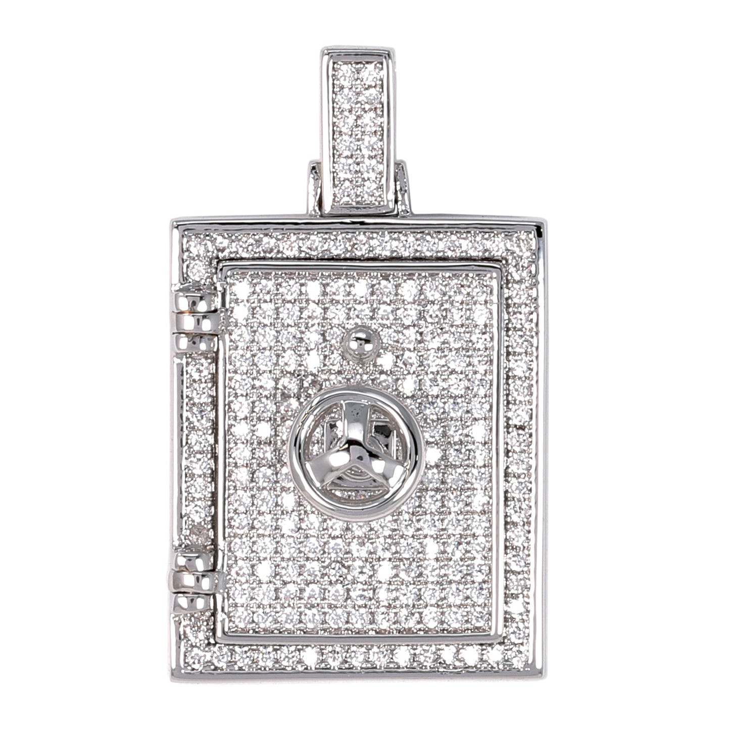 Medium Money Vault Cubic Zirconia Pendant - BCH-1114*