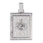 Medium Money Vault Cubic Zirconia Pendant - BCH-1114*
