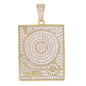 Medium Music Cubic Zirconia Pendant - BCH-1123*