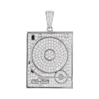 Medium Music Cubic Zirconia Pendant - BCH-1123*