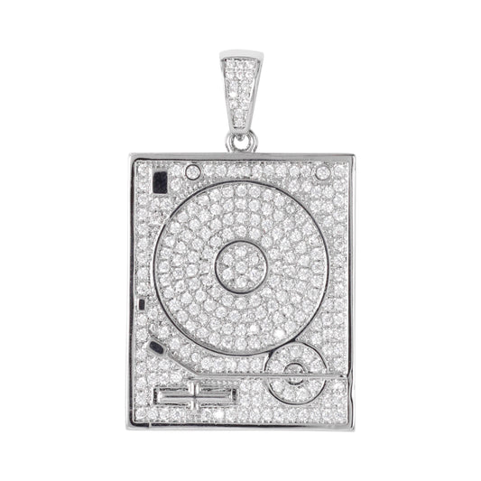 Medium Music Cubic Zirconia Pendant - BCH-1123*