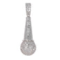 Medium Music Cubic Zirconia Pendant - BCH-1125*