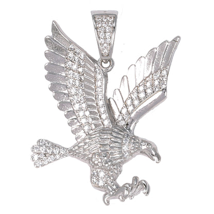 Medium Eagle Cubic Zirconia Pendant - BCH-1127*
