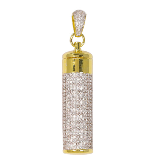 Large Holder Cubic Zirconia Pendant - BCH-1134*