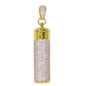 Large Holder Cubic Zirconia Pendant - BCH-1134*