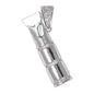 Medium Whistle Cubic Zirconia Pendant - BCH-1135*