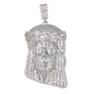 Medium Jesus Cubic Zirconia Pendant - BCH-1138*