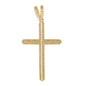 Small Cross Cubic Zirconia Pendant - BCH-1142*