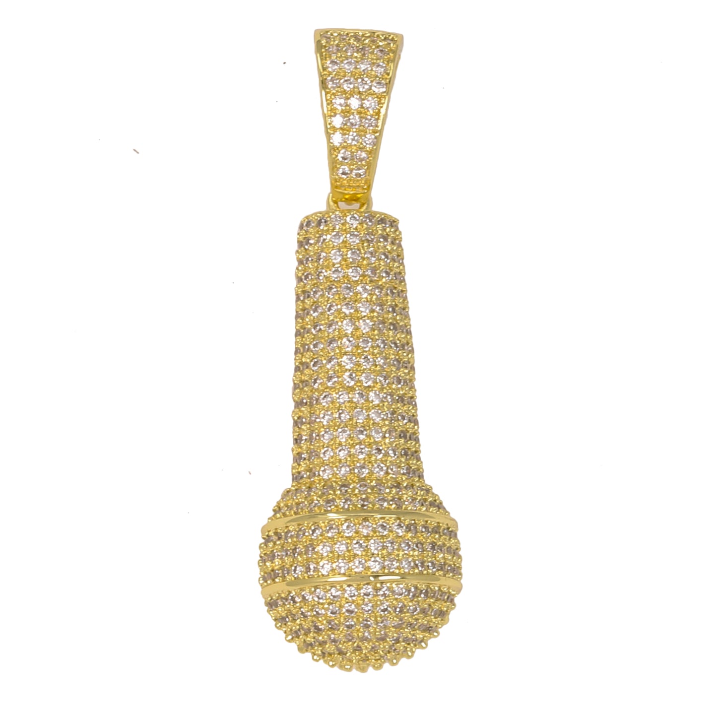 Medium Music Cubic Zirconia Pendant - BCH-1151*