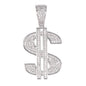 Medium Money Cubic Zirconia Pendant - BCH-1157*