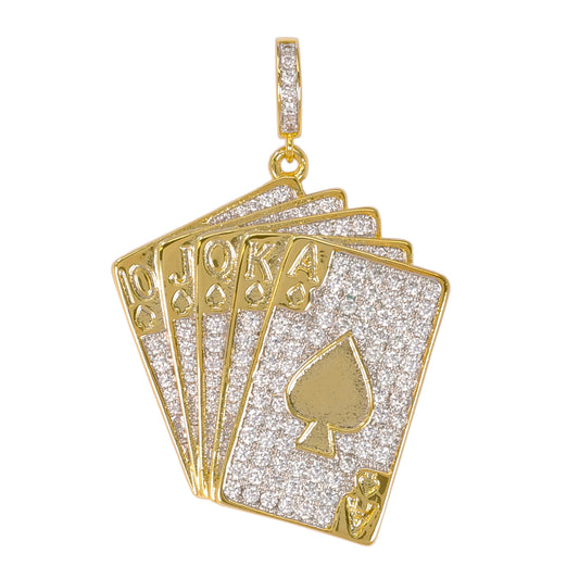 Royal Flush Pendant - BCH-1183