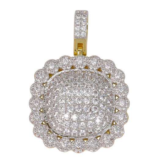 Medium Cluster Cubic Zirconia Pendant - BCH-1185*