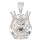 Medium Lion Cubic Zirconia Pendant - BCH-1192*