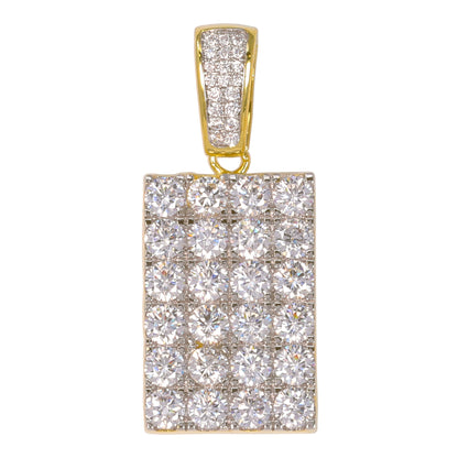 Medium Cluster Cubic Zirconia Pendant - BCH-1193*