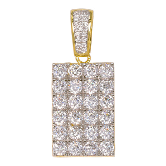 Medium Cluster Cubic Zirconia Pendant - BCH-1193*